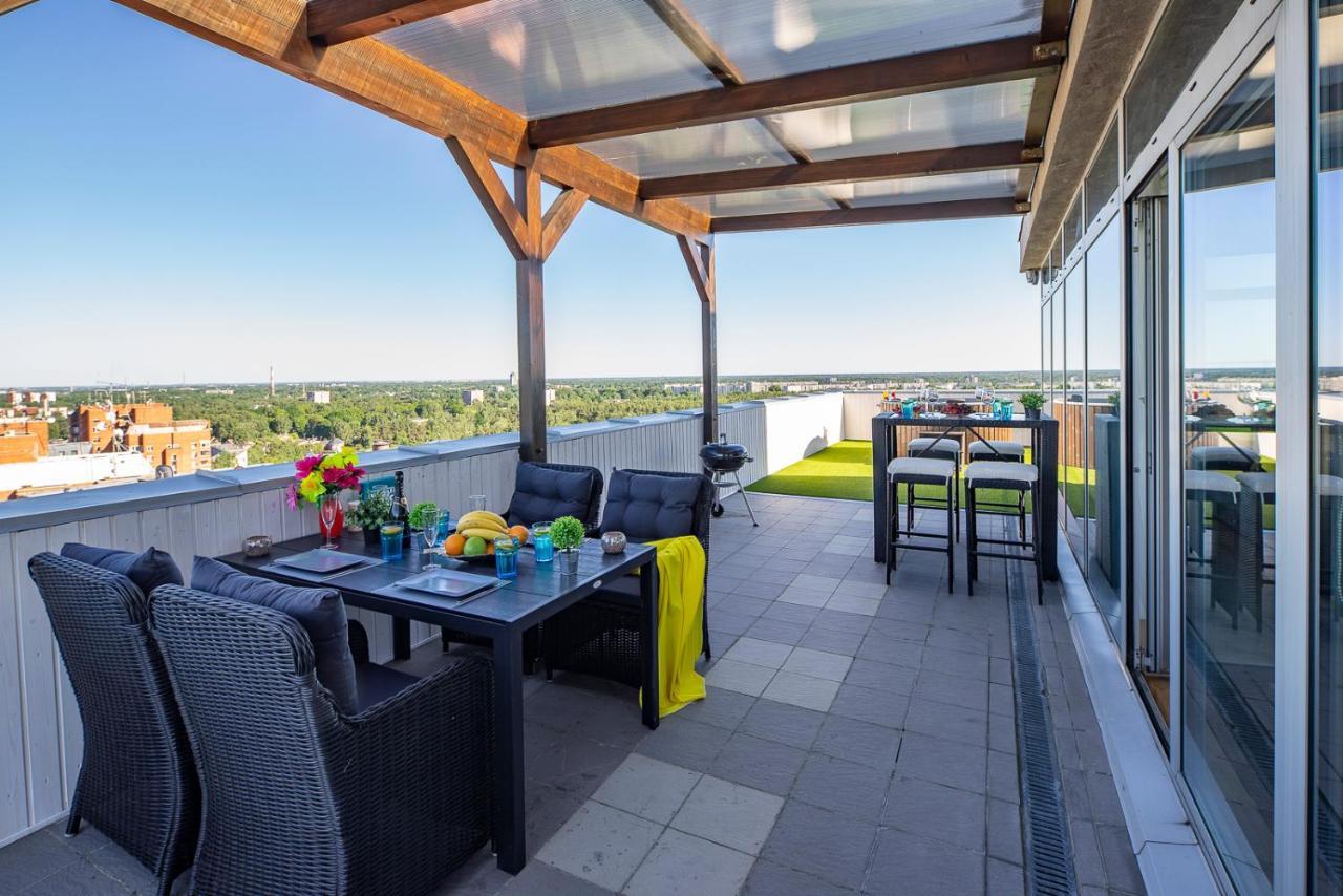 Skyhouse Riga Private Penthouse And Spa Экстерьер фото