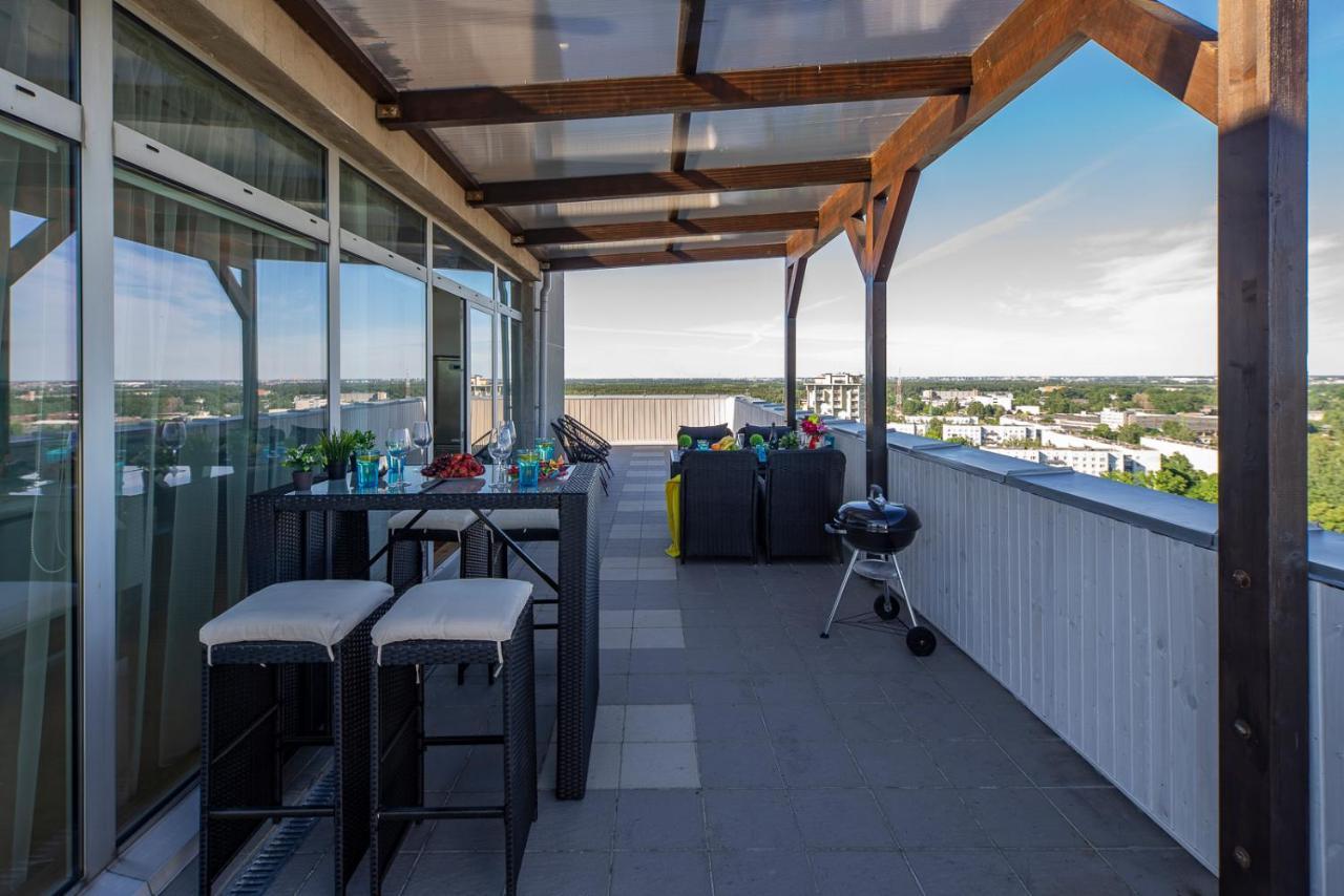 Skyhouse Riga Private Penthouse And Spa Экстерьер фото